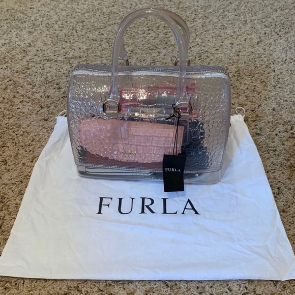 furla clear bag